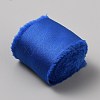 5M Polyester Satin Frayed Ribbon OCOR-WH0078-220B-2