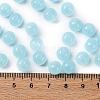 Imitation Jade Glass Seed Beads SEED-Z004-J8MM-04-4