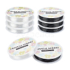 ARRICRAFT 8 Rolls 2 Colors Elastic Crystal Thread EW-AR0001-01A-1