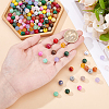 Natural & Synthetic Mixed Gemstone Beads G-NB0001-47-3
