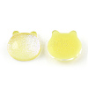 Transparent Epoxy Resin Cabochons X-CRES-T024-03-2