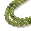 Natural Olive Jade Beads Strands G-D463-13C-3