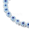 Handmade Millefiori Lampwork Beads Strands LAMP-G164-12J-3