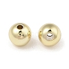 Rack Plating Brass Round Beads KK-A235-01G-06-1