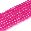 Imitation Jade Glass Beads Strands GLAA-T028-2mm-11I-1