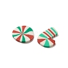 Christmas Theme Handmade Polymer Clay Cabochons X-CLAY-F005-03-2