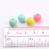 Solid Chunky Bubblegum Acrylic Ball Beads X-SACR-R835-10mm-M-4
