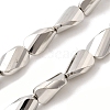 Electroplate Glass Beads Strands EGLA-F166-05B-P-1