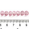 Transparent Baking Paint Glass Beads X1-DGLA-A034-T8mm-D09-4