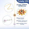 1Pc Alloy Wind Chime Ornament HJEW-TADJ0001-07B-2