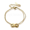 304 Stainless Steel Multi-Strand Bracelets BJEW-H620-03G-3