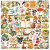 50Pcs Fairy Tale world Animals PVC Self-Adhesive Stickers PW-WG2199C-01-1