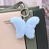 Imitation Rabbit Fur Keychain PW-WGED029-04-1