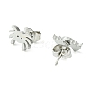 Non-Tarnish Cute Little Animal Theme 304 Stainless Steel Stud Earrings EJEW-B041-04F-P-2