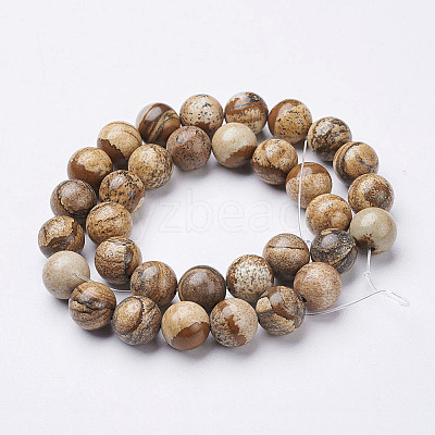 Natural Gemstone Beads Strands GSR12mmC016-1
