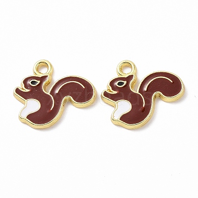 Alloy Enamel Pendants X-ENAM-B054-03G-1