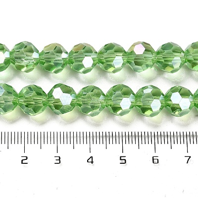 Transparent Glass Beads EGLA-A035-T10mm-B09-1