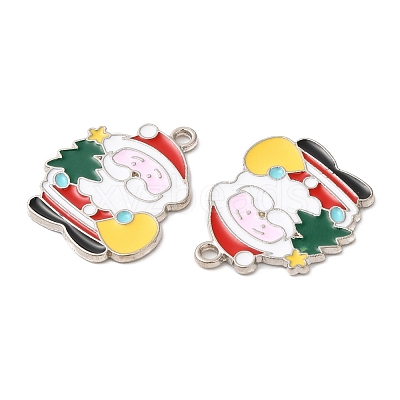 Christmas Alloy Enamel Pendants ENAM-D050-13I-01P-1