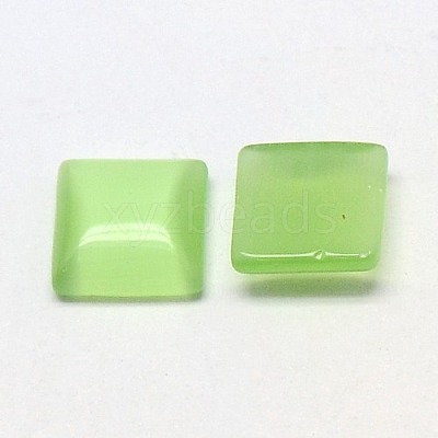 Cat Eye Cabochons CE-J006-12x12mm-M-1