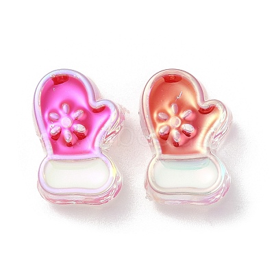 UV Plating Acrylic Beads X-OACR-Z021-02G-1