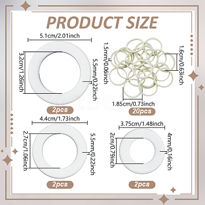 Plastic Hidden Corset Clip DIY-WH0899-407-1