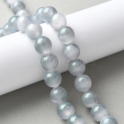 Natural Selenite Beads Strands G-C142-01B-13-1