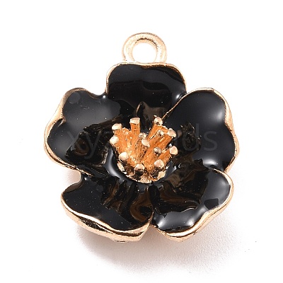Alloy Enamel Pendants ENAM-E361-01KCG-02-1