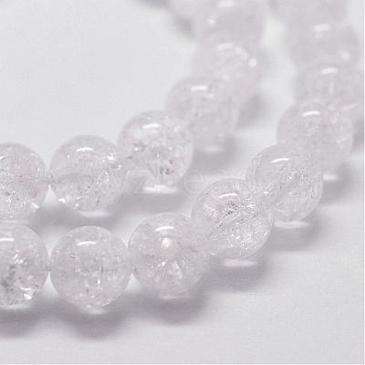 Natural Crackle Quartz Beads Strands G-D840-01-12mm-1