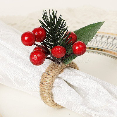 Christmas Plastic Napkin Rings XMAS-PW0001-283B-1