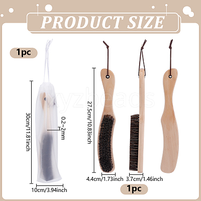 Horsehair Hat Cleaning Brushes HOUS-GA0001-01-1