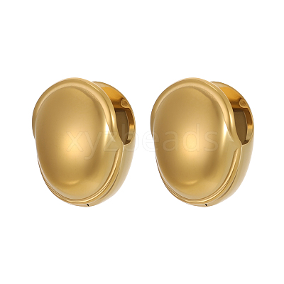 304 Stainless Steel Hoop Earring STAS-OY012-06G-1
