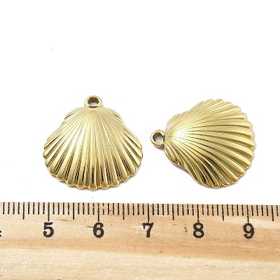 304 Stainless Steel Pendants STAS-D302-23K-G-1