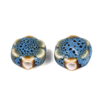Vintage Handmade Porcelain Beads PORC-N013-25-08-1