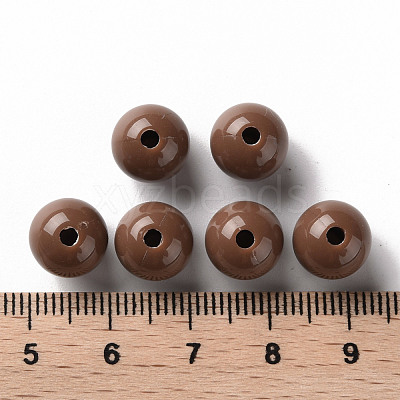 Opaque Acrylic Beads MACR-S370-C10mm-A17-1