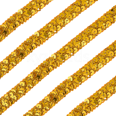 Plastic & Polyester Paillette Beads OCOR-WH20016-04H-1