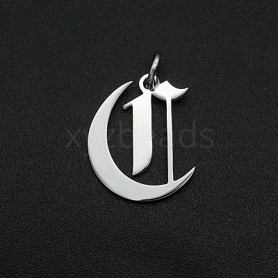 Non-Tarnish 304 Stainless Steel Pendants A-STAS-R111-JA565-C-1