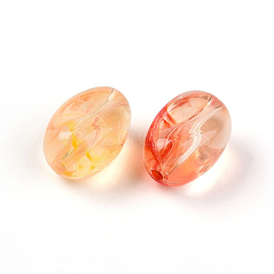 Transparent Acrylic Beads TACR-T028-38E-1