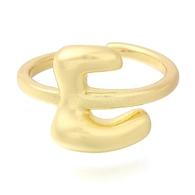 Rack Plating Brass Open Cuff Rings RJEW-S394-01G-E-1