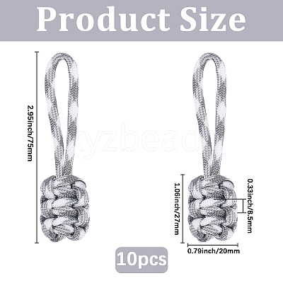 10Pcs Garment Accessories FIND-GF0008-59B-1