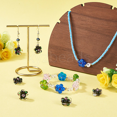 10Pcs Handmade Lampwork Beads LAMP-TADJ0001-01I-1