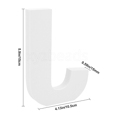 Wooden Letter Ornaments WOOD-GF0001-15-10-1