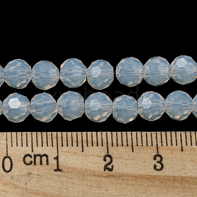 Imitation Jade Glass Beads Stands EGLA-A035-J6mm-D06-1