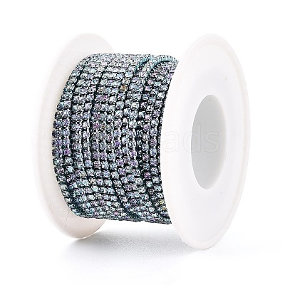 Iron Rhinestone Cup Chains CH-N005-05C-1