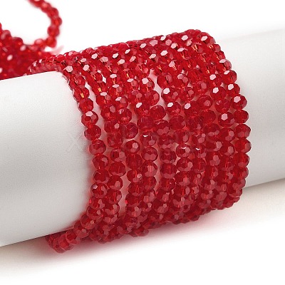 Transparent Glass Beads Strands LS-EGLA-A035-T3mm-D07-1