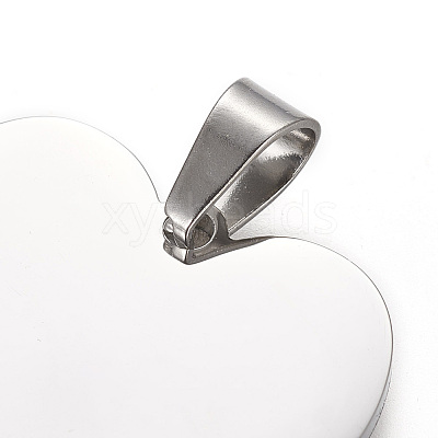 Non-Tarnish 304 Stainless Steel Pendants X-STAS-F214-02P-1