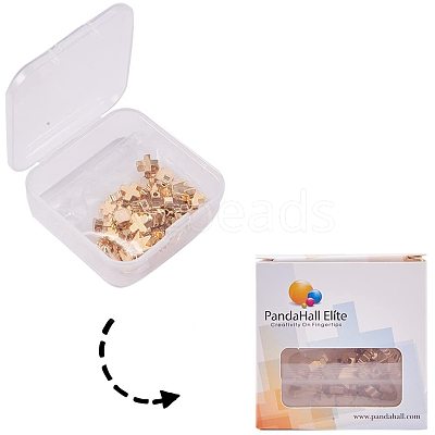 Brass Beads KK-PH0034-67G-1