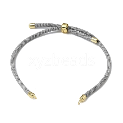 3MM Adjustable Round Nylon Braided Cord Bracelet Making FB-CBAA152-04G-32-1