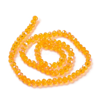Electroplate Glass Beads Strands EGLA-A034-T1mm-L11-1