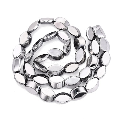 Electroplate Glass Beads Strands EGLA-Q134-02A-A01-1