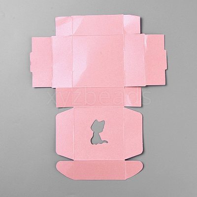 Foldable Kraft Paper Gift Boxes LS-CON-WH0069-75A-1